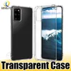 Schokbestendige telefooncase Clear Soft TPU Cases voor Samsung Galaxy S21 Plus Note 20 Ultra iPhone 13 Pro Max 12 Cover Izeso