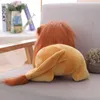 Jouet lion en peluche une pièce, poupée douce, décoration de chambre d'enfant, oreillers de couchage de haute qualité pour garçons et filles