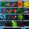 146 pezzi set di esche morbide attrezzatura da pesca in mare esca da pesca esca in silicone morbido verme gamberetti carpa accessori219J