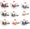 2020 New Mesh Butterfly Hair Clips For Women Girls Princess Elegant Pearls Hair Pins White Bangs Hair Bands Hairs Accessories