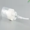 100 unids/lote 50ml botellas de espuma de viaje botellas de espuma de plástico vacías con bomba jabón para lavar a mano dispensador de crema botella burbujeante