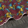 Nuovo arriva Erba motivo floreale Ankara African Real Wax Stampe Tessuto morbido cotone Tessuto africano di alta qualità per abito