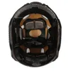 PJ Casco tattico veloce Outdoor Airsoft Tiro Protezione della testa Sistema di sospensione con cinghia di bloccaggio della testa regolabile NO01-007