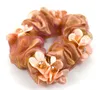 Silk Scrunchie Satin Hairbands Titulares Elásticos Headbands Sólidos Mulheres Meninas Headwear Titular De Cabelo Acessórios