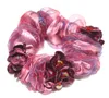 Silk Scrunchie Satin Hairbands Titulares Elásticos Headbands Sólidos Mulheres Meninas Headwear Titular De Cabelo Acessórios