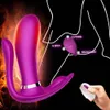 Omysky borboleta wearable vibrador para mulheres vibradores de controle remoto sem fio g ponto estimulador clitoral massageador brinquedos sexuais y190728974982
