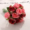 10 style Artificial roses Flower Centerpieces Dress Bride Decorative Flowers Simulation 1lot / 12pcs Party Supplies 20pcsT2I5489