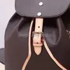 wholesale Mochila de moda de hombro de cuero clásico para mujer patrón de tablero de ajedrez mochila clásica dibujar bolso pequeño mochila de ocio de dama