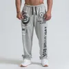 2019 ny trend löpande byxor män mjuka bodybuilding joggers sweatpants harem långa byxor gym fitness sport träning byxor