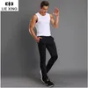 Nouveau Designer hiver Jogging pantalon hommes avec poche zippée Football pantalon formation Fitness entraînement épais course Sport pantalon Long