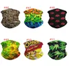 Hombres Mujeres Diseñador 3D Hoja Mascarilla Cubierta Magic Cap Bufandas Ciclismo al aire libre Bufanda para la cabeza Snood Cuello Tubo Headwear Wrap Diadema Bandana