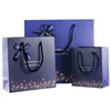 Creative Valentines Day Gift Wrap Paper Bag Wedding Birthday Shopping Customize with Bow Festive & Party Supplies