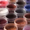 Poudre de fard à paupières scintillante Pigments Ombre à paupières Facile à porter Imperméable Shimmer Cosmétiques Poudre Maquillage Couleur métallique unique 2018