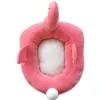 Adorável Flamingo em forma de 2 coloras Cedro de gatos Casa de gatos Adorável Cama de gatinhos para Pets Small Dog Pets8870477