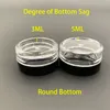 3g 3ML 5g 5ML Plastic Cosmetic Container Multicolored Clear Screw Cap Cream Jar Lip Balm Pill Storage Vial Bottle Smoking Accessor5160879