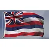 Hawaii Флаг 3x5ft 150x90cm Печать Полиэстер Национальный гавайский флаг Club Team Sports Крытый на открытом воздухе с латунными креплениями, Бесплатная доставка