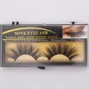 Ny stil 25mm 3D-ögonfransar Criss-Cross Strands Cruelty Free High Volume Mink Lashes Soft Dramatic Eye Lashes D801-D815 15 Styles