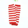 Bebek Bacak Isıtıcıları Çorap Gökkuşağı Çizgili Diz Yüksek Çorap Çocuk Örgü Ayak Isıtıcı Kız Kış Bacak Isıtıcı Çorap Diz Koruyucu Çorap D6895