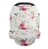 Baby Floral Feeding Nursing Cover Nyfödda Småbarn Amoseeding Sekretess Scarf Cover Sjal Bilstol Stroller Canopy Tools Maternity TLYP343