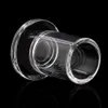 Hookahs grossa de tampa de carboidrato de vidro transparente para 25 mm de bola de 30 mm de bola giratória de quartzo ciclone