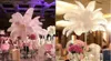 Färgglada 20-22 tum (50-55 cm) Ostrich Feather Plumes för bröllopscentret Bröllopsfesthändelse Inredning Festlig dekoration Z134