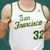 Niestandardowa koszulka do koszykówki San Francisco USF Dons NCAA College Phil Smith Charles Minlend Bouyea Lull Shabazz Ratinho Dailey