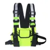 New Fashion Chest Rig Bag Reflective Vest Hip Hop Streetwear Functional Harness Chest Bag Pack Front Waist Pouch Backpack2430991
