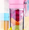 1300MA Electric Juicer Cup Mini Portable USB Rechargeable Juice Blender And Mixer 2 leaf plastic Juice Making Cup LJJK2335