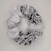 Fashion Cotton Hair Ties Scrunchies Accessories Girls Women Elastic Bands Soft Ponytail Holder 100pcs/lot free express delivery