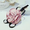 Corée Dongdaemun tempérament femmes quatre couleurs fleur épingle à cheveux doux rose texture feuille épingle à cheveux coréen cheveux cerceau bijoux 312t