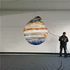 Palloncini gonfiabili su misura Mercury Inflatables Jupiter con luce a LED per la decorazione pubblicitaria per la decorazione del soffitto del locale notturno