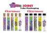 120mm 5Type runtz preroll 조인트 및 롤 튜브 킹 킹 크기 프리롤 배터리 저장 상자를위한 관절 관절 유리 튜브