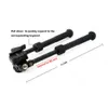 AR AirSoft 15アクセサリーアルミニウム戦術BT10-LW17-ATLAS BIPOD QD V8 BIPOD FITS M-LOK SYSTEM BLACK