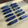 5 Pz/lotto 60-70mm Lapis Lazuli Naturale Cristallo Di Quarzo Punto Obelisco Bacchetta di Guarigione