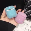 Lüks Airpods Durumda Moda Marka Kutusu Silikon Bluetooth Kablosuz Kulaklık Kılıf Matkap Bling Kulaklık Kılıfları Ile Kulaklık Kapak