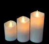 Lampeggiante LED elettronico Candele senza fiamma Telecomando Glow Tea Light Ambra per la decorazione natalizia della festa nuziale GB833