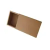 14*7*3 cm Noir Beige Tiroir Boîte D'emballage Cadeau Noeud Papillon Emballage Kraft Papier Carft Boîtes En Carton LX8796