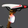 Verlichting Groothandel Bike Fiets Fietsen 7 LED Siliconen Voorlamp Veiligheid Waarschuwing Hoofd Licht 4 Kleuren