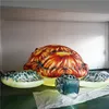 Animal gonflable géant adapté aux besoins du client de ballon de tortues de mer gonflables avec la bande de LED et le ventilateur de la CE pour la décoration extérieure de défilé