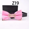 Groom Ties High-end Men's Korean Version of the British Bow Tie Men's Dress Wedding Groom Groomsman Metal Bow Tie220a