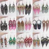 Lyx Retro Long Crystal Tassel Bohemian Örhängen Kändisstil Handgjorda Tassel Örhängen Blanda Smycken Grossist för kvinnor DHL