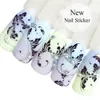 Varm Försäljning 120pcs / Lot Nail Sticker Sommar Färgglada mönster Vattenöverföring Dekaler Set Flower / Feather Nail Art Decor Beauty Tips