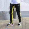Mens Track Hose Neue Mode Hip Hop Fitness Streetwear Hose Männer Gestreifte Jogger Skinny Joggers Jogginghosen Pantalon Homme