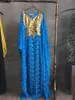 Vestidos africanos para mujeres Dashiki encaje ropa africana Bazin Broder Riche bordado lentejuelas bata Boubou Africain vestido vestidos 288h