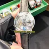 Statik Versiyon Lüks Saatler Cr7 Epic X Chrono Astronomik Tourbillon İskelet Elmaslar Dial Swiss Kuvars Mens Diamond Cas244