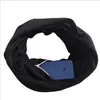 Novelty Warm Scarves Women Winter Convertible Infinity Scarf With Pocket Dragkedja Ladies Fashion Circle Shawl Scarves40067852544064