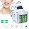 Hydro Dermabrazion Water Jet Peeling Facial Ultrasonic Ultrasound Skórka Skórka Piszczarnia Usuwanie skóry Antiaging3939292