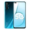 Originele Oppo Realme X50 5G Mobiele telefoon 8GB RAM 128GB ROM Snapdragon 765G Octa Core 64.0MP NFC OTA 4200MAH Android 6.57 "Vingerafdruk op volledig scherm Face Smart Cell Telefoon