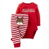 2pcs Noël Christmas Boys Vêtements NOUVEAU-NEU BABEUR RAIPER JUMPSUIR BOSTUSTOLLONG LES COMPOSSIONS GROUPES COINS Set Toddler Girl Clothes4620213