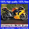 Kroppsarbete för Kawasaki ZX 10 R ZX1000C ZX-10R 2006 2006 Orange svart 215my.70 ZX1000 C ZX10R 06 07 ZX 1000cc ZX 10R 06 07 ABS FAININGS